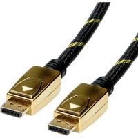 ROLINE GOLD DisplayPort Kabel, v1.4, DP M/M, 1 m