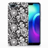 Huawei Honor 10 TPU Case Black Flowers