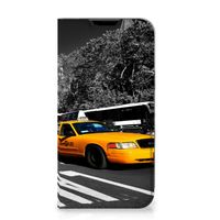 Apple iPhone 14 Plus Book Cover New York Taxi