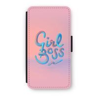 Girl boss: iPhone XS Flip Hoesje - thumbnail