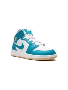 Jordan Kids baskets mi-montantes Air Jordan 1 - Bleu