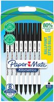 BALPEN PAPERMATE KILOMETRICO RECYCLED M ZWART