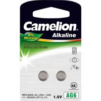 Camelion Knoopcel LR69 1.5 V 2 stuk(s) 25 mAh Alkaline AG6 - thumbnail