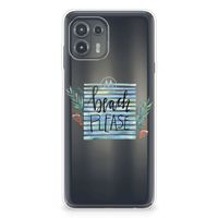 Motorola Edge 20 Lite Telefoonhoesje met Naam Boho Beach