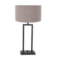 Steinhauer Landelijke schemerlamp Stanger met taupe kap 8210ZW