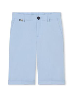 BOSS Kidswear Chino shorts - Blauw