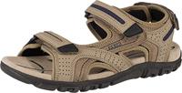 Geox UOMO SANDAL STRADA D SANDALEN heren, beige zand navy, 42 EU