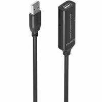 Aisens USB-kabel A101-0914, zwart, 5 m, merk: Aisens - EAN: 8435739902509