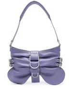 Blumarine grand sac porté épaule Butterfly - Violet