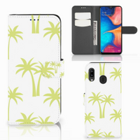 Samsung Galaxy A30 Hoesje Palmtrees