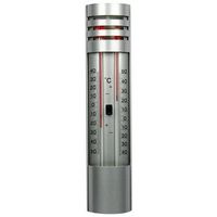 Thermometer min/max voor in kas - metaal - 32 cm   -