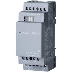 Siemens LOGO! DM8 230R 0BA2 PLC-uitbreidingsmodule 115 V/AC, 115 V/DC, 230 V/AC, 230 V/DC