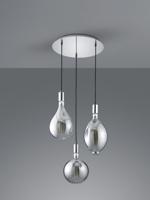 Trio Ginster hanglamp chroom 2