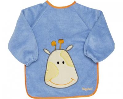 Playshoes slabbetje met lange mouwen giraf