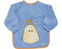 Playshoes slabbetje met lange mouwen giraf