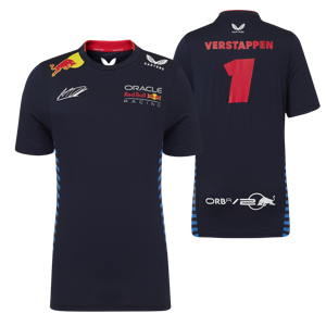 Max Verstappen T-shirt - 164-170 - Kids - Red Bull Racing - Driver T-Shirt 2024