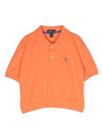 Ralph Lauren Kids polo en coton à motif Polo Pony - Orange