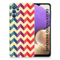 Samsung Galaxy A32 5G TPU bumper Zigzag Multi Color