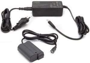 ChiliPower Netadapter EP-5B voor Nikon - plus EN-EL15 dummy accu - Adapter Kit