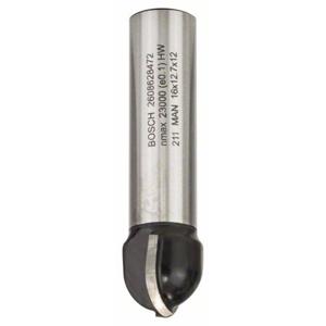 Bosch Accessories 2608628472 Halfrondprofielfrees Lengte 54 mm Afmeting, Ø 16 mm Schachtdiameter 12 mm