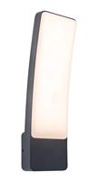 Kira Led-buitenwandlamp, buitenlamp van aluminium, antraciet, dimbare wandlamp, bestuurbaar via Smart App, 19 watt, 1200 lumen