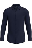 Desoto Slim Fit Jersey shirt paars, Motief - thumbnail