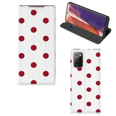 Samsung Galaxy Note20 Flip Style Cover Cherries Samsung Galaxy Note20 Flip Style Cover Cherries