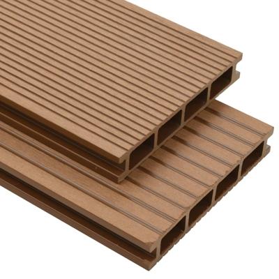vidaXL Terrasplanken HKC met accessoires 25 m² 4 m teak vidaXL Terrasplanken HKC met accessoires 25 m² 4 m teak
