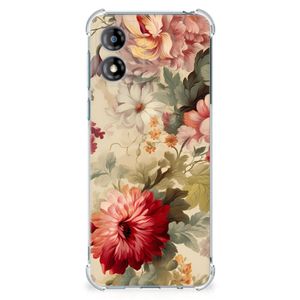 Case voor Motorola Moto E13 Bloemen