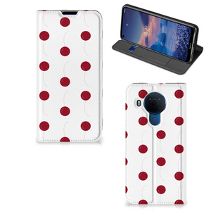 Nokia 5.4 Flip Style Cover Cherries