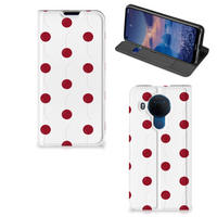 Nokia 5.4 Flip Style Cover Cherries - thumbnail