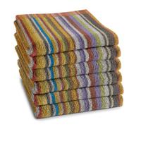 DDDDD keukendoek Over the Rainbow - 50x55cm - Terra - 6 stuks