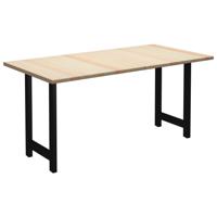 vidaXL Eettafel 160x80x76 cm grenenhout