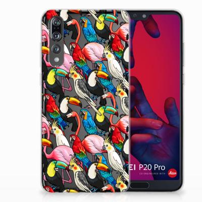 Huawei P20 Pro TPU Hoesje Birds Huawei P20 Pro TPU Hoesje Birds