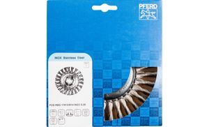 PFERD POS RBG 17813/M14 INOX 0,35 spaakwiel & wielborstel 17,8 cm