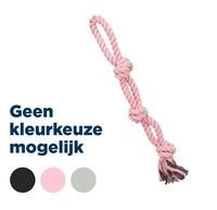 Trixie Werp flostouw 3-knoop assorti - thumbnail