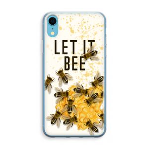 Let it bee: iPhone XR Transparant Hoesje