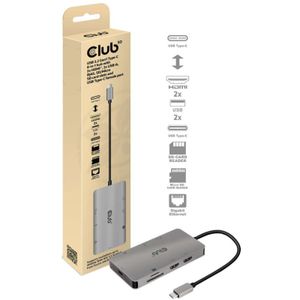 USB 3.2 Gen1 Type-C 8-in-1 hub USB-hub