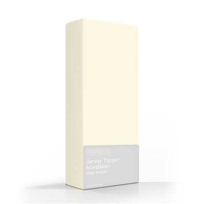 Romanette Jersey Topper - Stretch - Ivoor 120/140 x 200/220