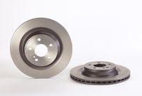 Remschijf COATED DISC LINE BREMBO, Remschijftype: Binnen geventileerd, u.a. für Mercedes-Benz