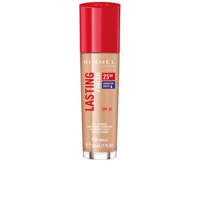 Rimmel Lasting Finish 25H Foundation With Comfort Serum 30 ml Pompflacon Vloeistof 160 Vanilla Rimmel Lasting Finish 25H Foundation With Comfort Serum 30 ml Pompflacon Vloeistof 160 Vanilla