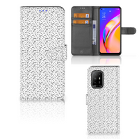 OPPO Reno5 Z | A94 5G Telefoon Hoesje Stripes Dots - thumbnail