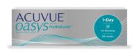 Acuvue Oasys 1-Day with HydraLuxe (30 lenzen) - Contactlenzen > Sferisch | 123Optic.com