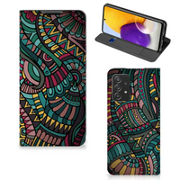 Samsung Galaxy A72 (5G/4G) Hoesje met Magneet Aztec - thumbnail