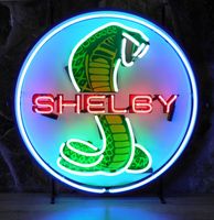 Shelby Neon Verlichting - Rode Shelby Letters - 60 x 60 cm - thumbnail