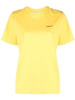 Coperni t-shirt en coton à logo imprimé - Jaune