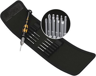 Wera Kraftform Kompakt Micro-Set ESD/11 SB ESD Bitschroevendraaier 5/32 (4 mm) HIOS, 5/32 (4 mm) Halfmoon 44 mm DIN EN 61340-5-1