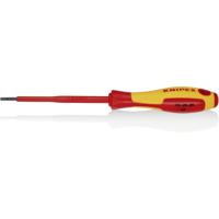 Knipex VDE VDE Platte schroevendraaier Kopbreedte: 3 mm Koplengte: 100 mm DIN EN 60900