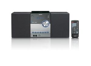 Lenco MC-150 draagbare stereo-installatie Analoog & digitaal 22 W DAB, DAB+, FM, PLL Zwart, Zilver MP3 afspelen