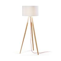 Kave Home Vloerlamp Iguazu - Wit